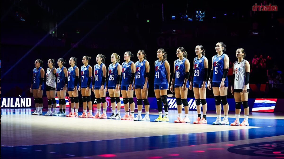 เปิดโผ 18 วอลเลย์บอลสาวไทย ลุย VNL 2026 สัปดาห์ที่2