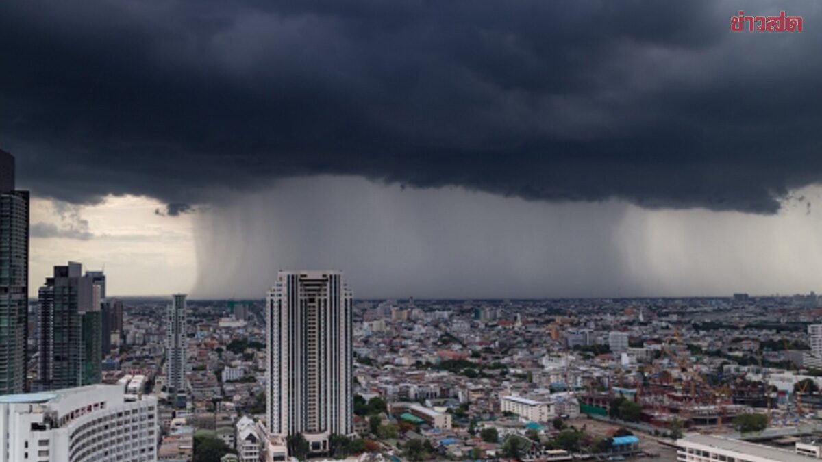สภาพอากาศวันนี้ กรมอุตุฯ เปิดชื่อ 36 จังหวัด เตือน ฝนหนัก น้ำท่วม