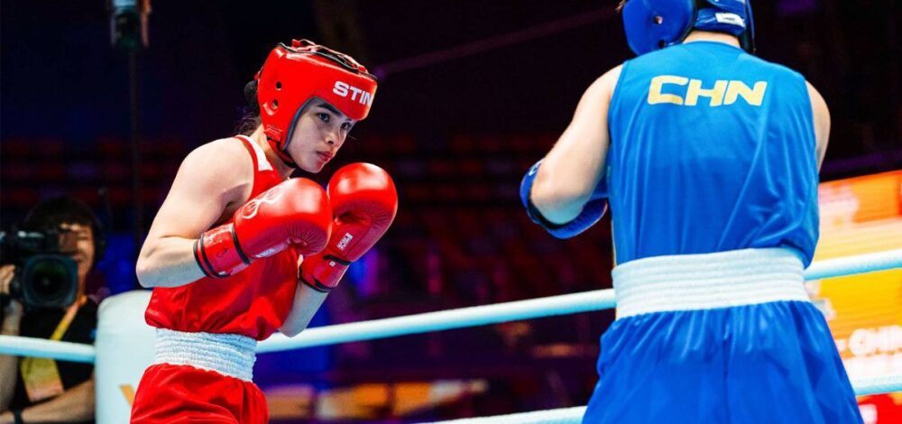 ณัฐนิชา ประเดิมสวย-จุฑามาศ ร่วง ศึกมวย World Boxing Cup ที่กุ้ยหยาง
