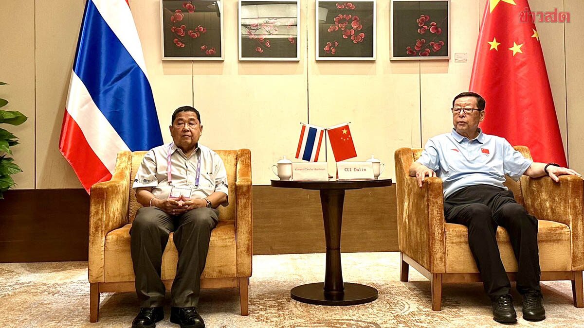 เสธ.หมึก นายกจักรยานไทย เยือนจีน ส่งนักปั่นลู่ซ้อมเทียนจิน–ต่อยอดขาไถเอเชีย