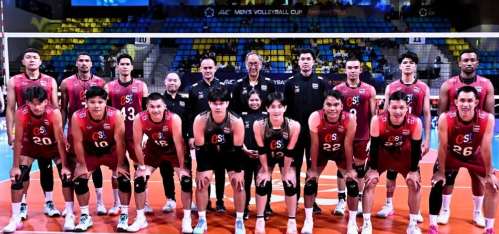ฝั่งทีมชายก็เฮ วอลเลย์บอลไทย ประเดิมทุบ เกาหลีใต้ ศึก เอวีซี คัพ