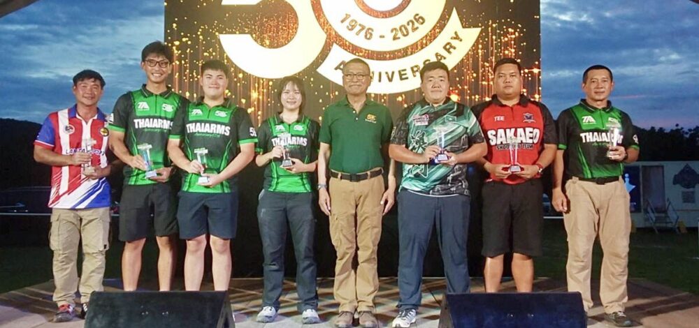 ยิงปืนรณยุทธฯ จับมือ ไทยอาร์ม จัดศึกนานาชาติ แม่นปืน 168 คน ร่วมชิงชัย