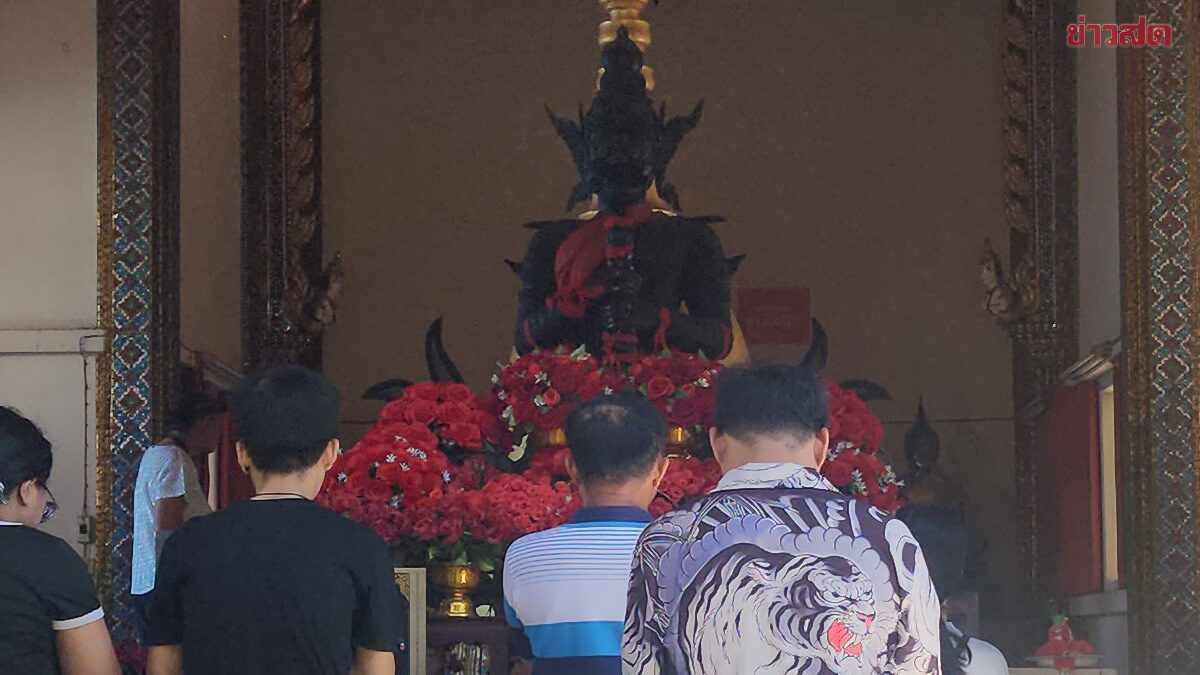 นายหน้าติ๊กต็อก อึ้ง ขอพร ท้าวเวสสุวรรณ ล้วงไหได้เลขเด็ดตรงใจ