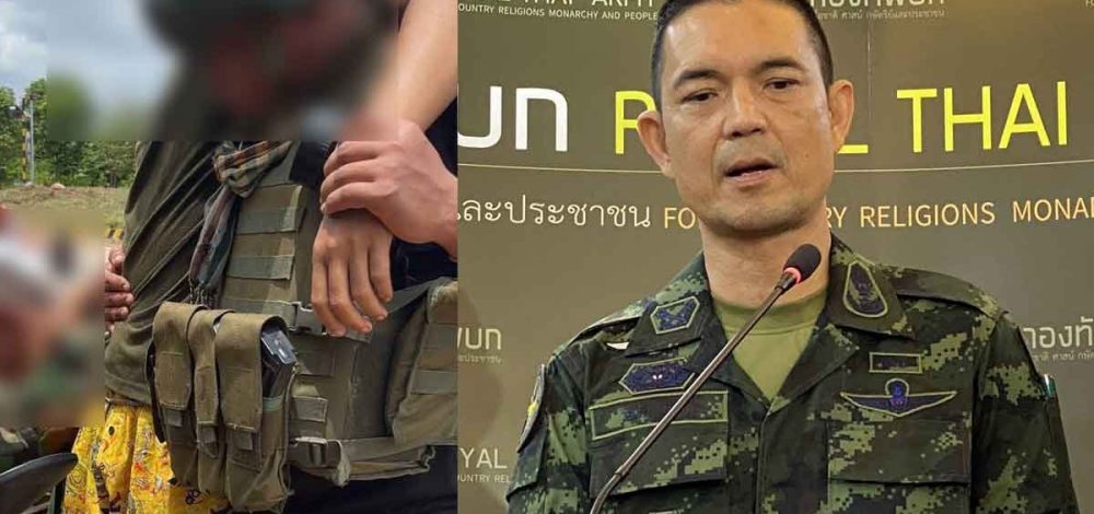 ทบ.ซัดข่าวปลอม เขมรโยนผิดไทย กล่าวหาปาระเบิดใส่ ชี้ทหารกัมพูชาพลาดเหยียบทุ่นตัวเอง