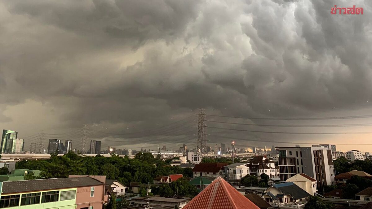 สภาพอากาศวันนี้ กรมอุตุฯ เปิดชื่อ 37 จังหวัด เตือน ฝนถล่มหนัก