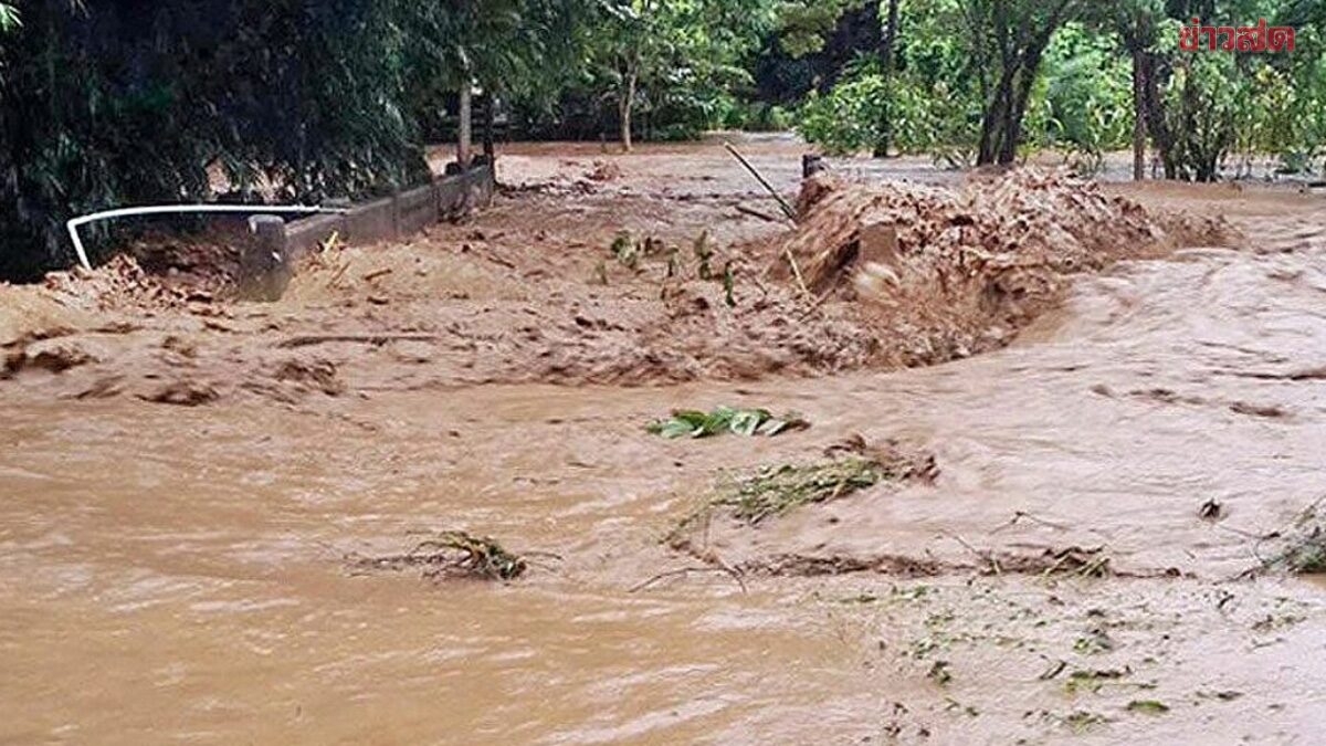 กรมธรณี เปิดชื่อ 11 จังหวัด ฝนถล่มหนัก เสี่ยงดินถล่ม-น้ำป่าไหลหลาก