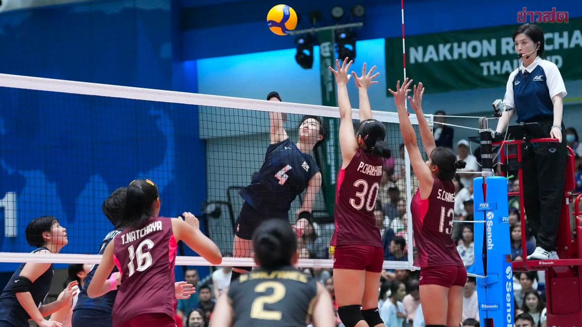 ทีมตบสาวไทยU18 โดนก่อน ฮึดแซงชนะญี่ปุ่น คว้าอันดับ3 ศึกชิงแชมป์เอเชีย