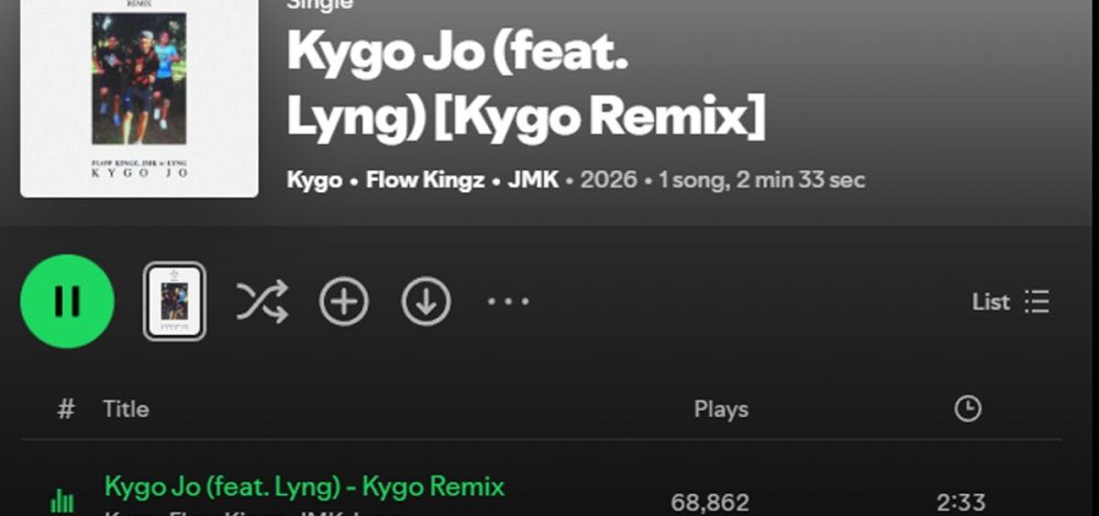 ฮาลันด์ สุดปลื้ม ดีเจดังนำเพลงแร็ปของเจ้าตัวไปรีมิกซ์ลง Spotify