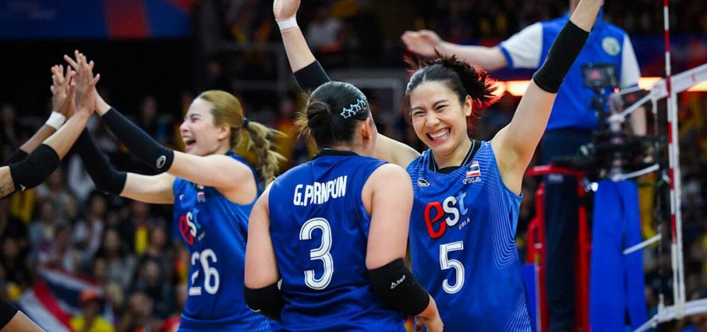 วอลเลย์บอล สาวไทย ทุบ บราซิล เนชันส์ ลีก วีค 3 โอกาสอยู่รอดสดใส