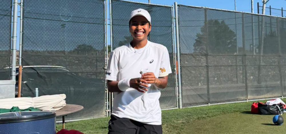 มนัญชญา พ่ายสาวเยอรมัน มือ 96 โลก จอดรอบรอง เทนนิส WTA125 นิวพอร์ท