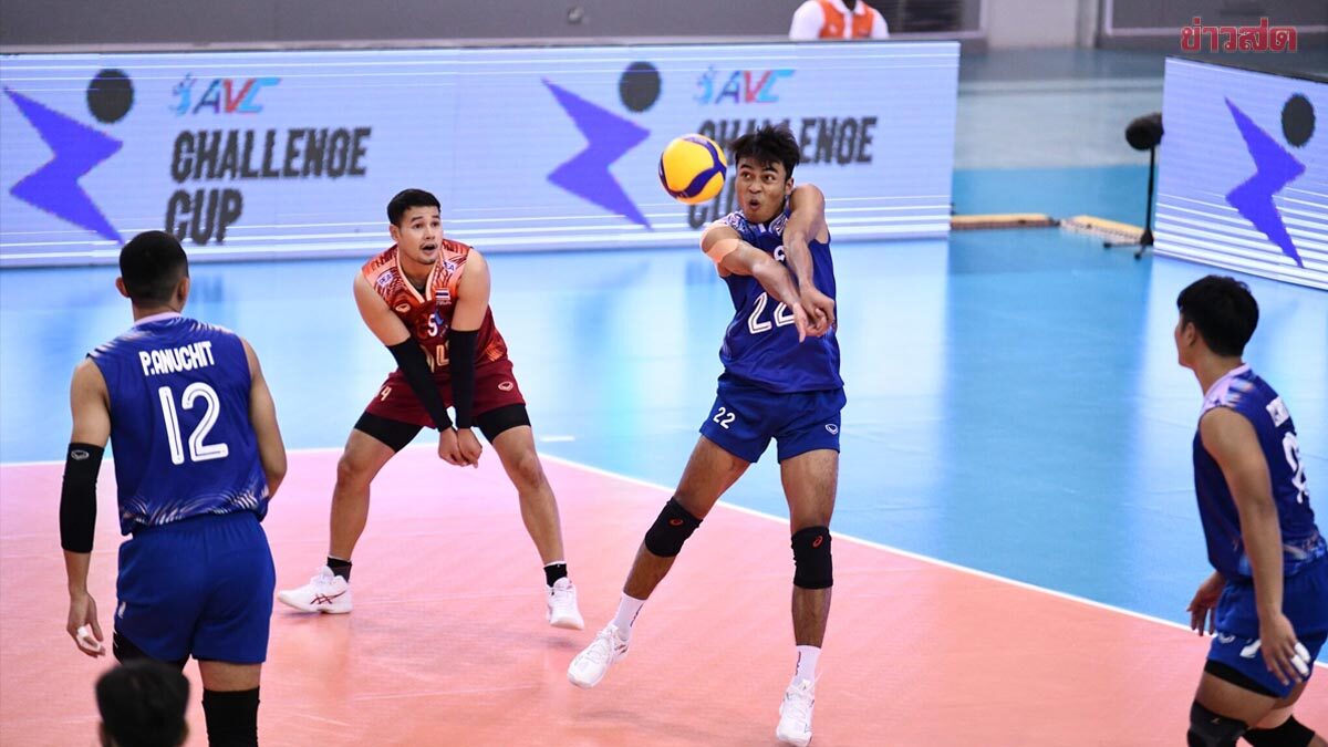 วอลเลย์บอลหนุ่มไทย ทุบเวียดนาม ประเดิม3แต้ม ศึก SEA V Cup สายB สนามแรก