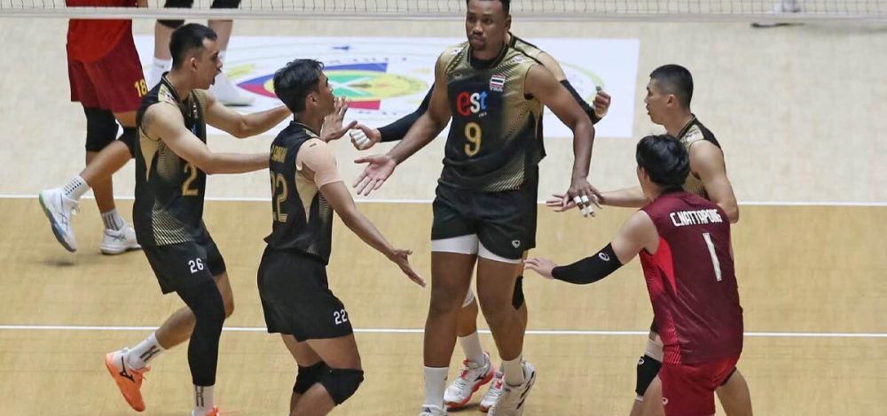 วอลเลย์บอลหนุ่มไทย ทุบเมียนมา คว้าชัย 2 นัดรวด ศึก SEA V Cup 2026