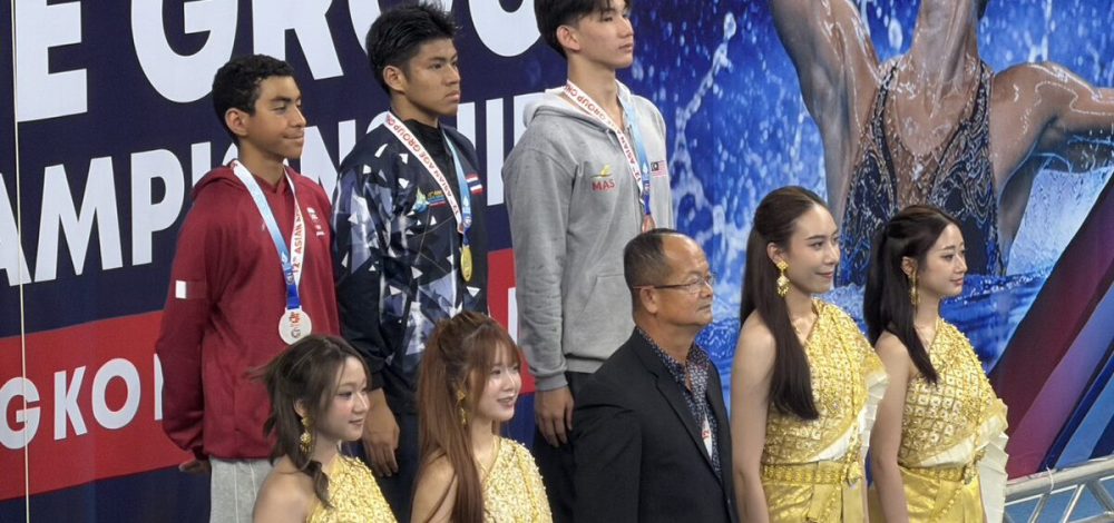 ว่ายน้ำไทย กวาด 7 เหรียญทอง เอเชียนเอจ โค้ชตึกพอใจเอาชนะเบอร์ใหญ่เอเชีย