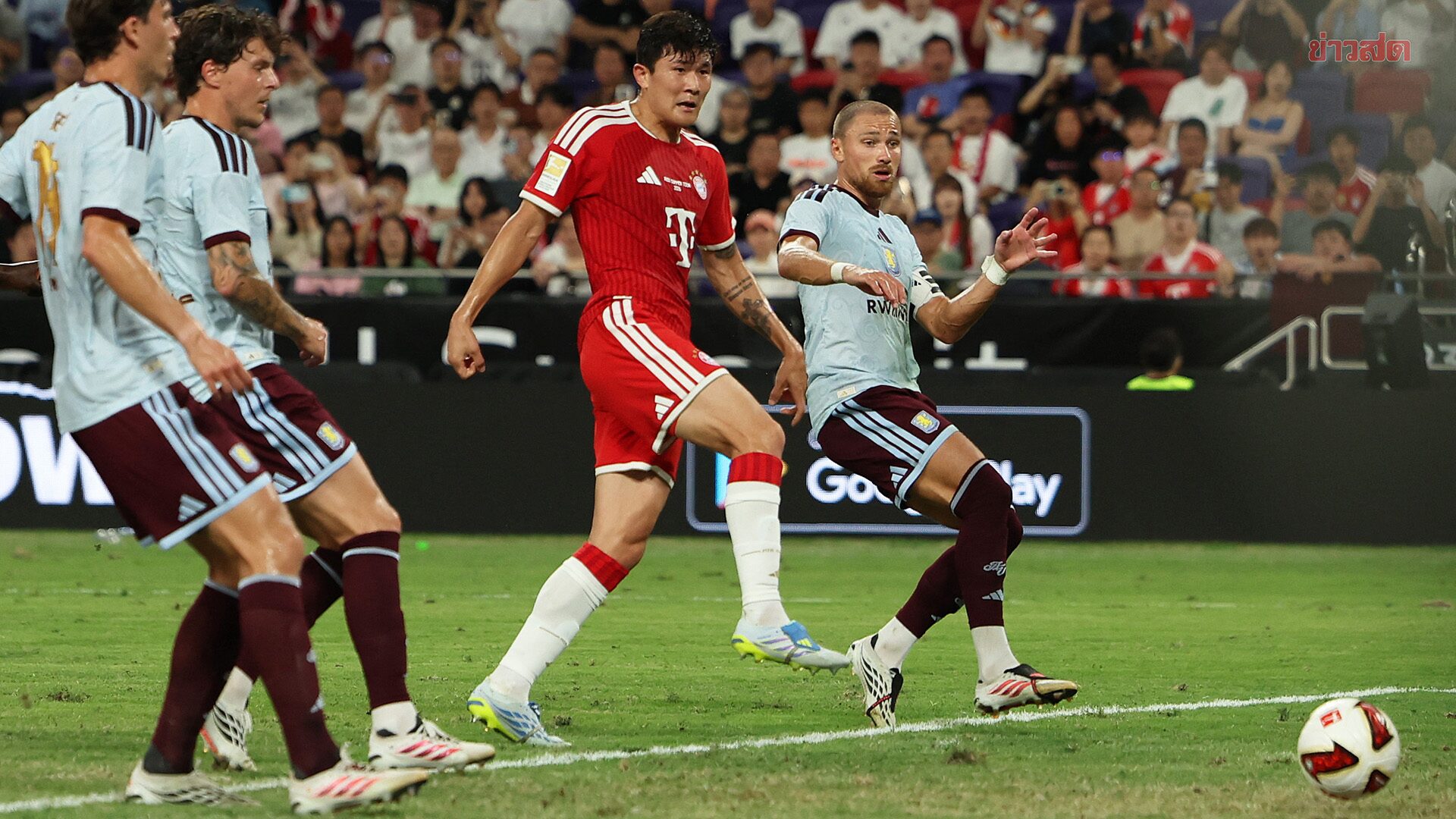 คาร์โดโซตัวจริง บาเยิร์น มิวนิก เฉือน แอสตัน วิลลา เกมอุ่นเครื่องที่ฮ่องกง