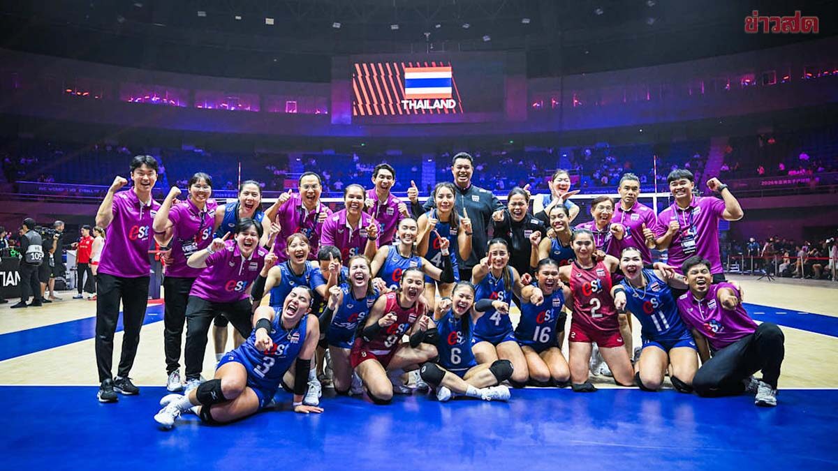 เปิดสถิติ 5 นัดหลัง ลูกยางสาวไทย ดวล จีน ก่อนลงนัดชิงศึกชิงแชมป์เอเชีย
