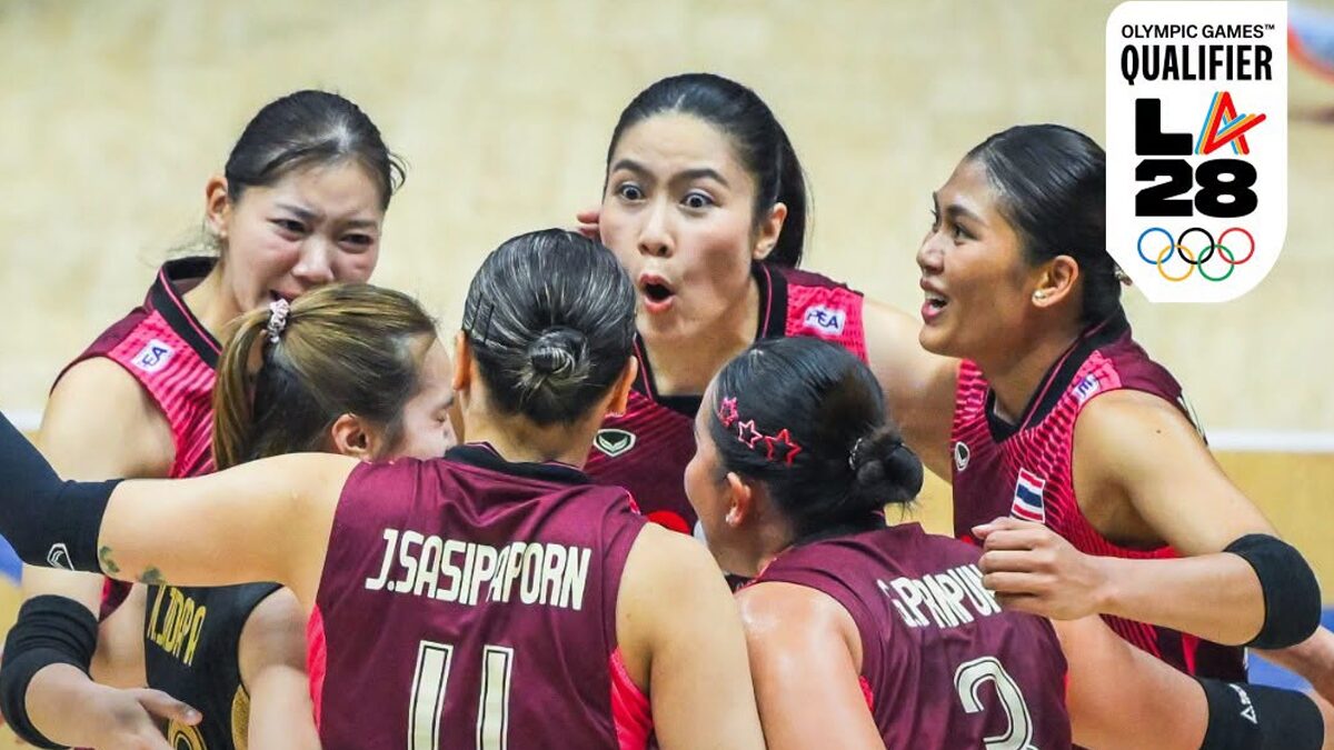 โอลิมปิก ร่วมโพสต์ยินดี หลังทีมลูกยางสาวไทยคว้าตั๋วลุย แอลเอ 2028