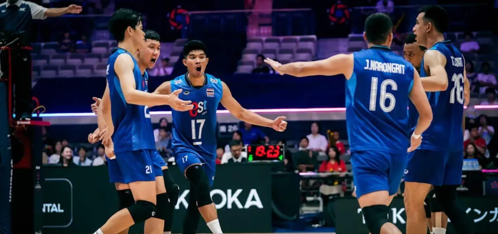 ตบหนุ่มไทย เฉือนไทเป คว้าชัย 3 นัดรวด ซิวแชมป์กลุ่มC ฉลุย 8 ทีมชิงแชมป์เอเชีย