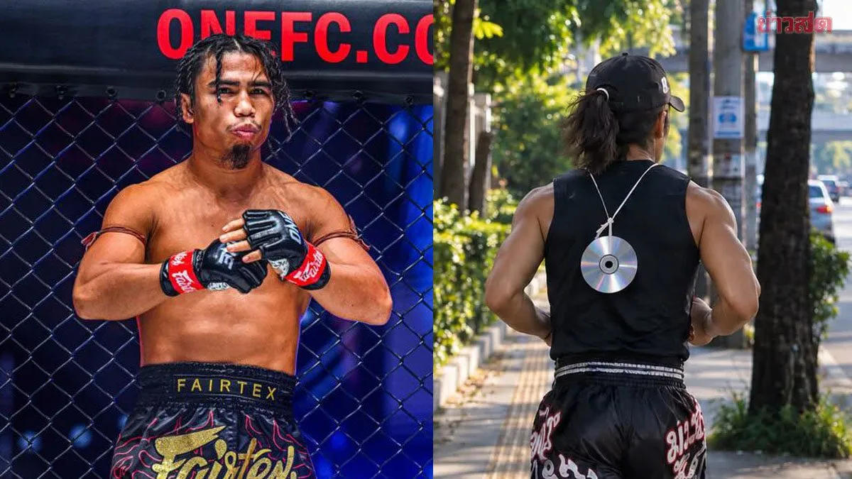 สุริยันต์เล็ก กลับมาวิ่งทำร่างกายหลังอุบัติเหตุรถตู้ชน พร้อมแผ่นซีดีติดหลัง