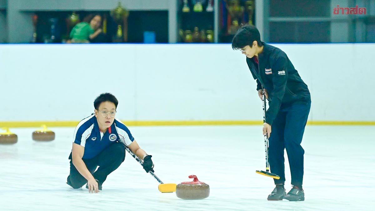 เล็ก ชนาธิป เจ๋ง ควงคู่ป้องกันแชมป์เคอร์ลิงชิงแชมป์ประเทศไทย