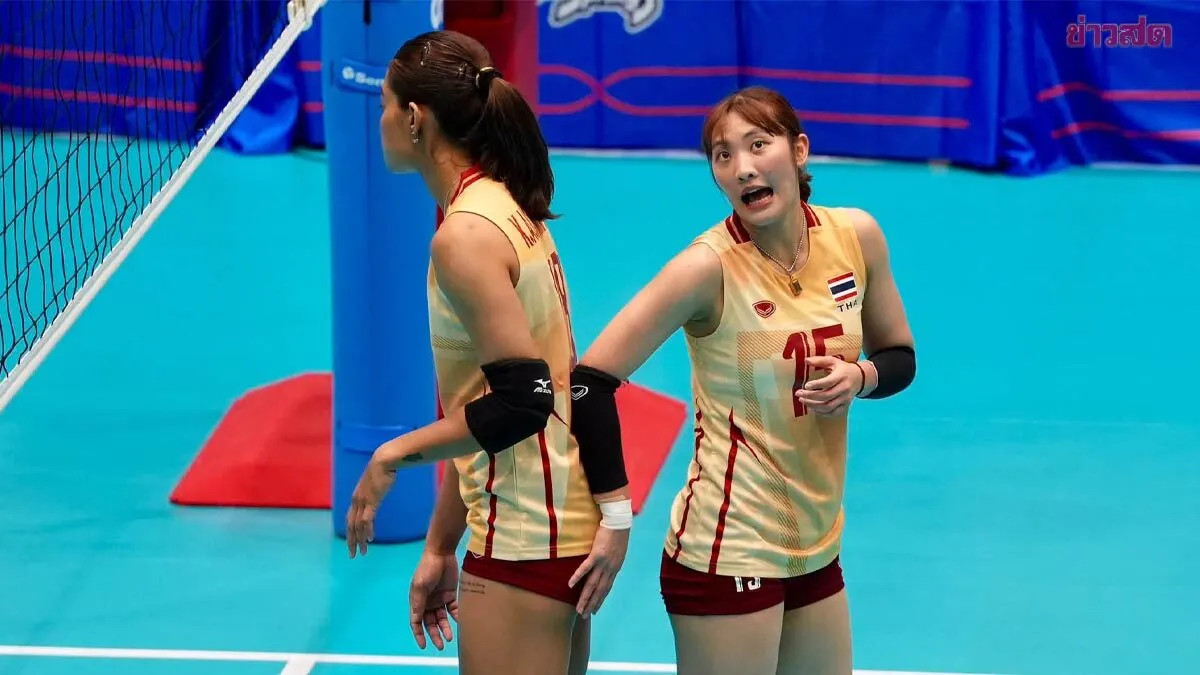 วอลเลย์บอลสาวไทย เปิดหรู ทุบมองโกเลีย คว้าชัยนัดแรก เอเชียนเกมส์ 2026