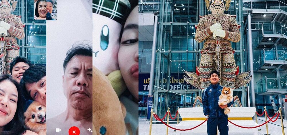 เฟรม ธนาคาร นักปั่นทีมชาติไทย โพสต์ภาพสุดอบอุ่น ก่อนออกเดินทางลุยเอเชียนเกมส์