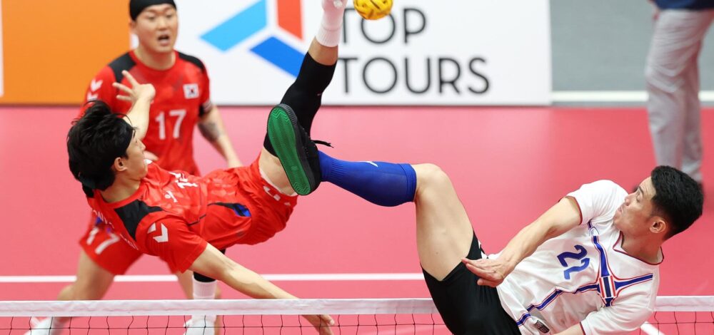 ตะกร้อหนุ่มไทย สยบ โสมขาว 3-0 ประเดิมชัยทีมชุด ศึกเอเชียนเกมส์ 2026
