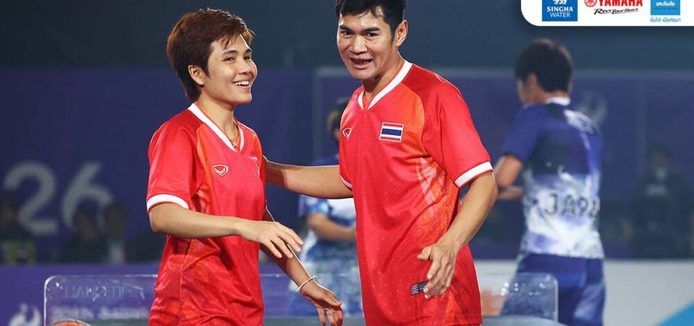 สุภาวดี – พักตร์พงษ์ สมราคาแชมป์โลก ฟาดญี่ปุ่นผงาดเหรียญทองแรกทัพนักกีฬาไทย