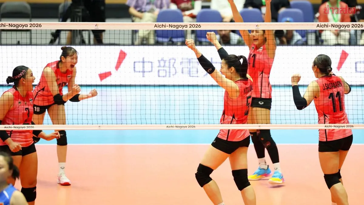 เปิดสถิติ 5 นัดหลัง วอลเลย์บอลหญิง ทีมชาติไทย พบ เกาหลีใต้ ชิงเหรียญทองแดง เอเชียนเกมส์ 2026