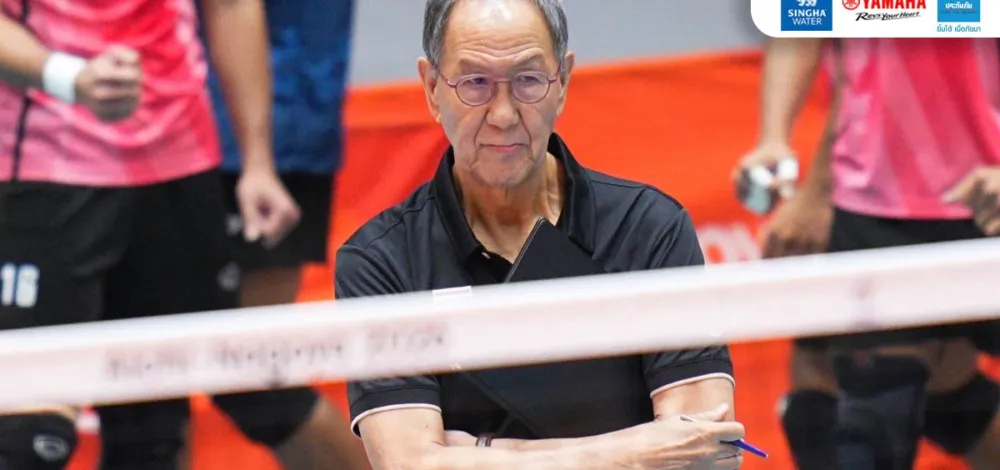 โค้ชปาร์ก พอใจผลงาน ลูกยางหนุ่มไทย แม้พ่าย จีน – แจงเหตุระเบิดอารมณ์ช่วงเซ็ตสอง