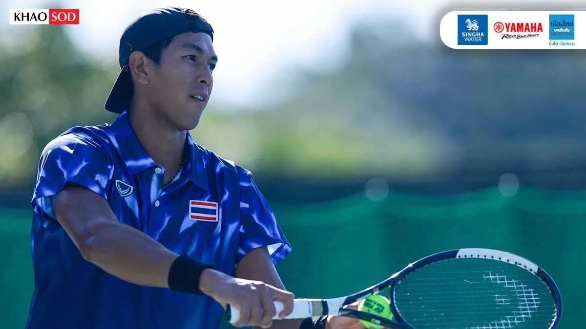 กษิดิศ เทนนิสหนุ่มไทย รับฟอร์มไม่เข้าเป้าก่อนจอดป้ายเอเชียนเกมส์ ขอโทษแฟนไม่มีเหรียญติดมือ