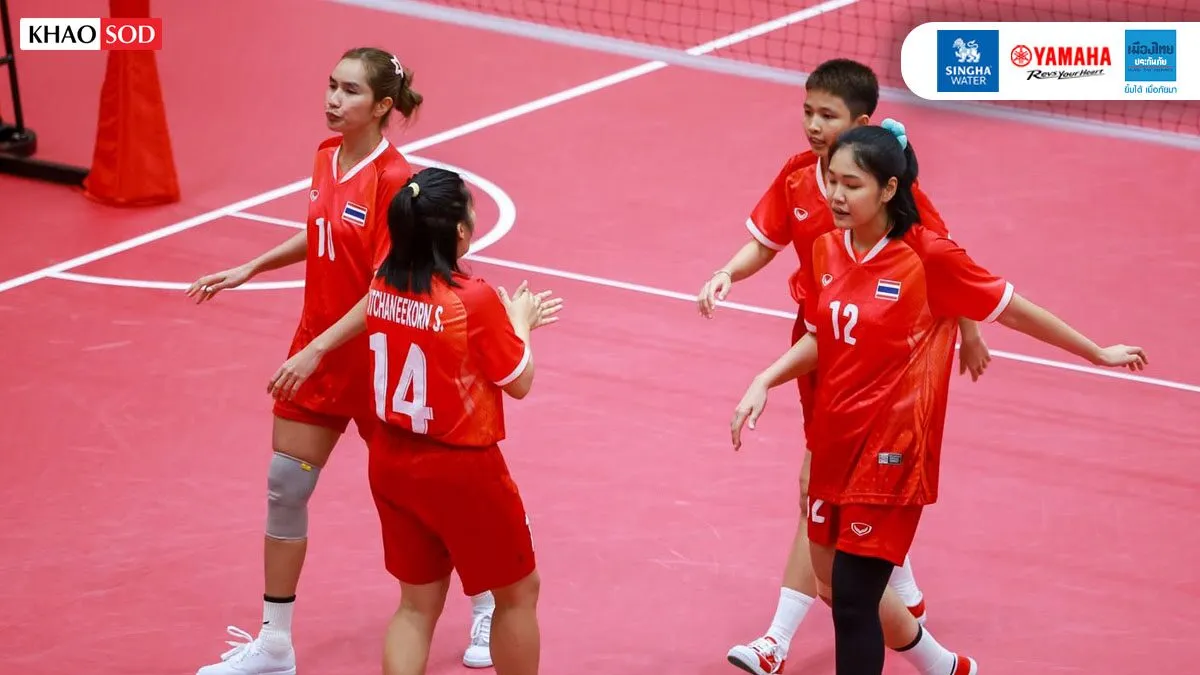 ตะกร้อ หญิง 4 คน ต้อนอินเดีย ลิ่วตัดเชือก เอเชียนเกมส์ เจอ อินโดนีเซีย