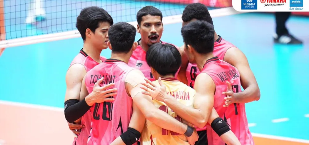 ตบหนุ่มไทย อัดกาตาร์ แก้ตัวลิ่วเข้ารอบชิงอันดับ 5 เอเชียนเกมส์ 2026