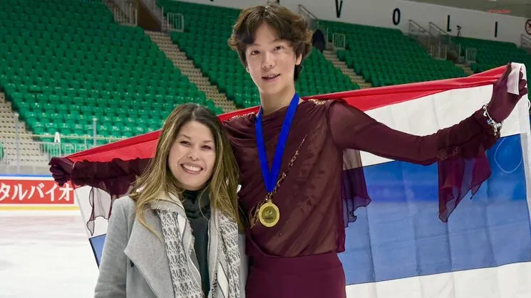 ฮิโระ แก้วตาทิพย์ สร้างประวัติศาสตร์คว้าแชมป์ ISU Junior Grand Prix ที่สโลวีเนีย