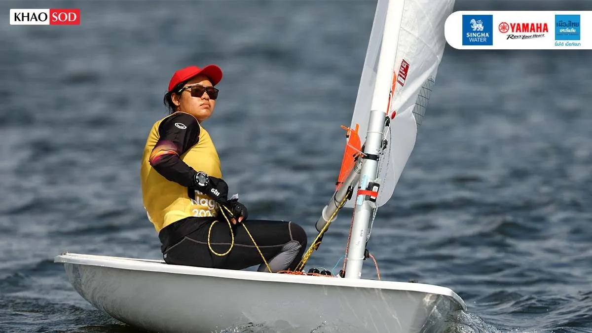 ปิ่นชนก เรือใบสาวไทย ผงาดคว้าเหรียญทองศึกเอเชียนเกมส์ ปิติภูมิ-วรกานต์ เก็บเหรียญเงิน