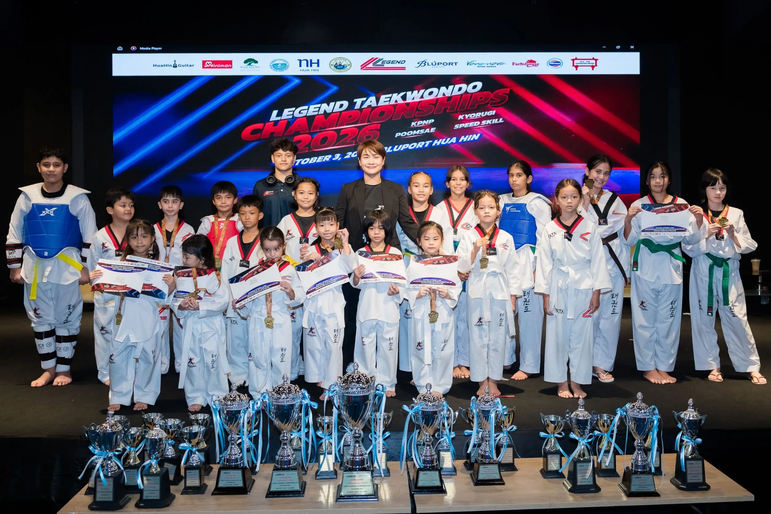 หัวหินคึกคัก! นักเทควันโด 300 ชีวิต สู้ศึก LEGEND TAEKWONDO CHAMPIONSHIPS 2026