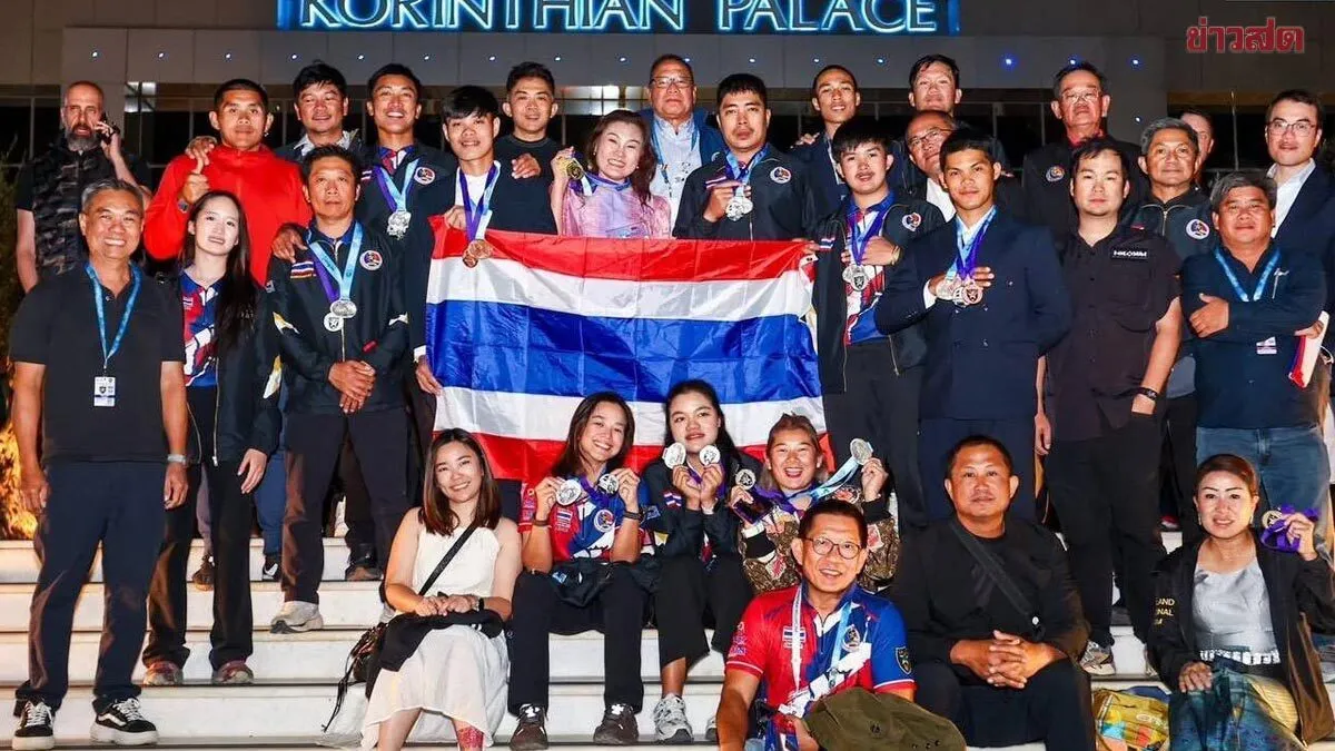 ลูกซองรณยุทธไทย ผงาด 3 เหรียญทอง ติดท็อป 5 ชิงแชมป์โลก