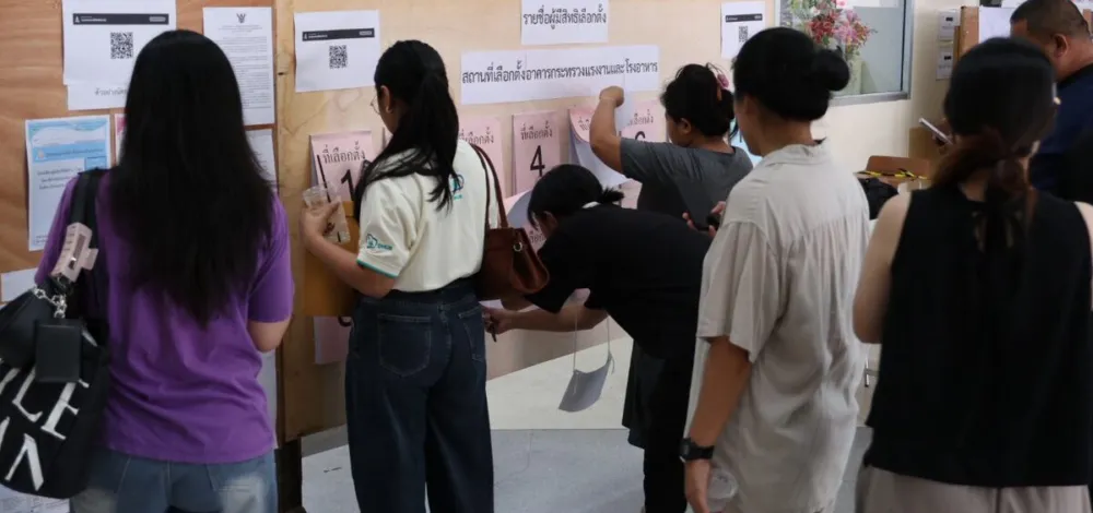 เลือกตั้งบอร์ดประกันสังคม คึกคัก ผู้ประกันตน-นายจ้าง แห่ใช้สิทธิเพียบ