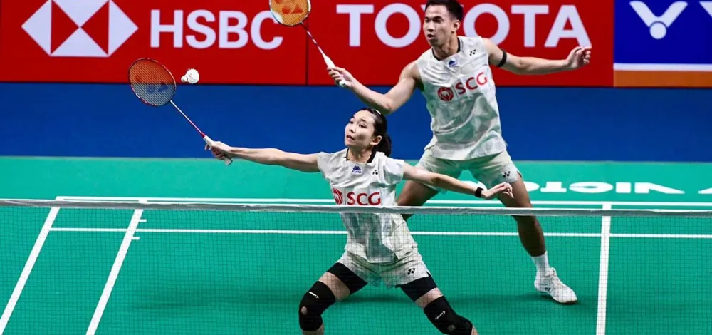บาส-เฟม โชว์ฟอร์มเอาชนะคู่ผสมไชนีส ไทเป ประเดิมรอบแรกขนไก่เดนมาร์ก โอเพ่น