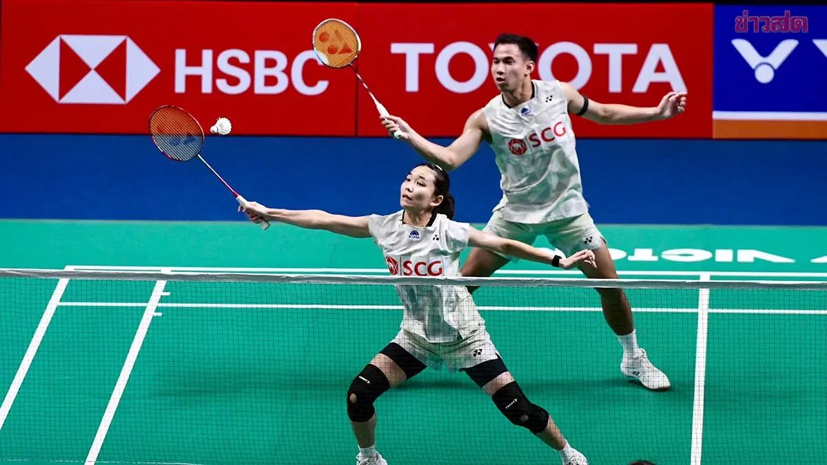 บาส-เฟม โชว์ฟอร์มเอาชนะคู่ผสมไชนีส ไทเป ประเดิมรอบแรกขนไก่เดนมาร์ก โอเพ่น