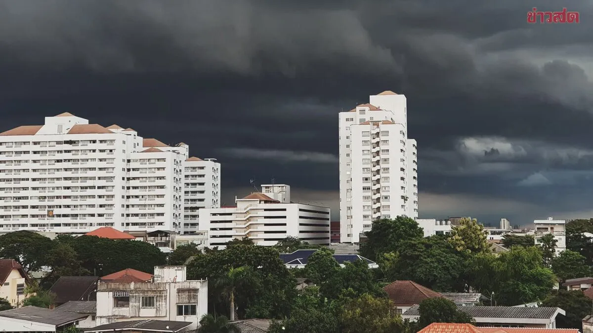 สภาพอากาศวันนี้ กรมอุตุฯ เปิดชื่อ 32 จังหวัด ฝนฟ้าคะนอง ลมแรงมาก