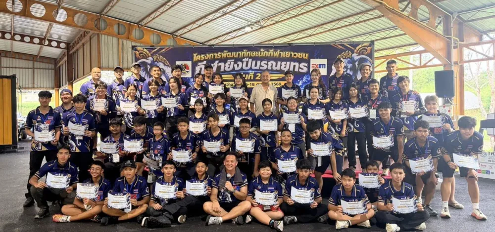 ปืนรณยุทธ เปิดค่ายพัฒนาทักษะเยาวชนรุ่น2 ปูต่อยอดเทคนิคปั้นสู่ระดับโลก