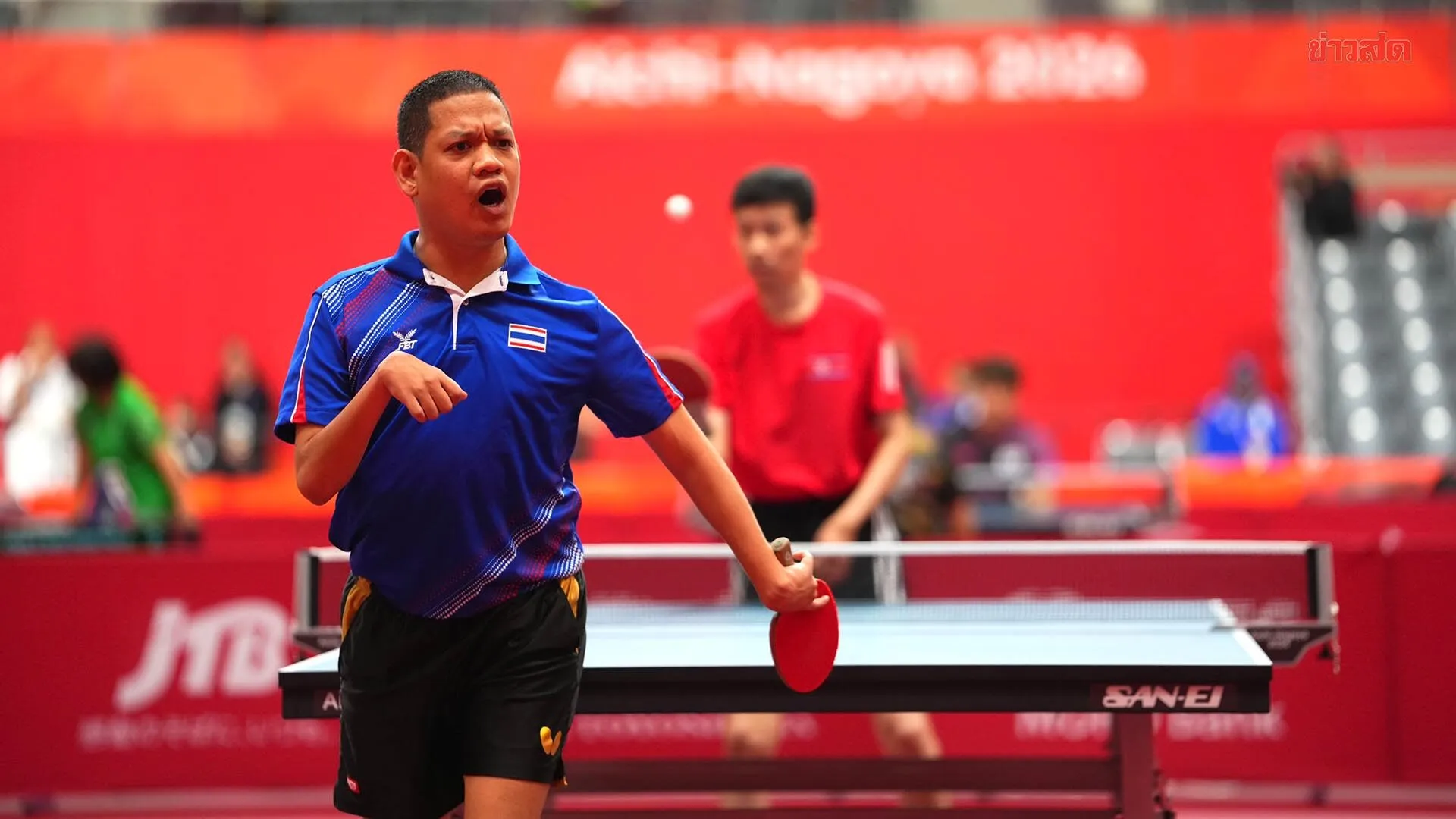 รุ่งโรจน์ สุดแกร่งคว้าแชมป์ ลูกเด้ง เอเชียนพาราเกมส์ 3 สมัยติด – ทัพไทยกวาดแล้ว 18 ทอง