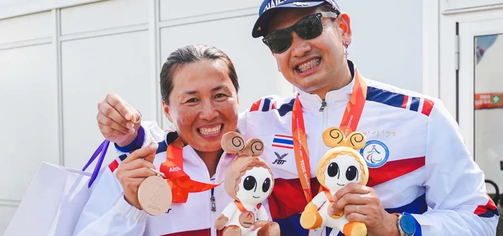 คมสัน ยิงธนูพาราทีมชาติไทยขอ พรรณิภา แต่งงานตามสัญญาหลังลั่นวาจา ‘ได้เหรียญทอง จะขอแต่งงาน’