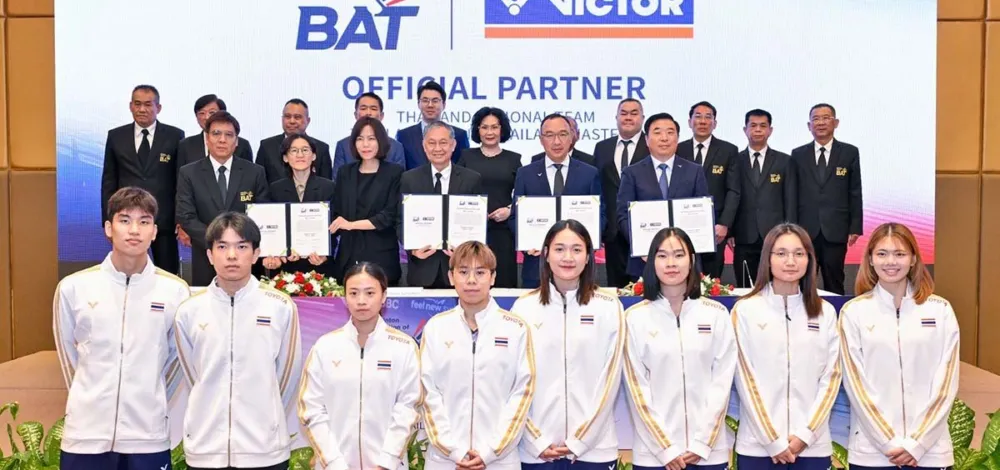 VICTOR แบรนด์อุปกรณ์แบดมินตันดัง แถลงยุติความร่วมมือ ส.แบดไทย หลังร่วมงาน 5 เดือน