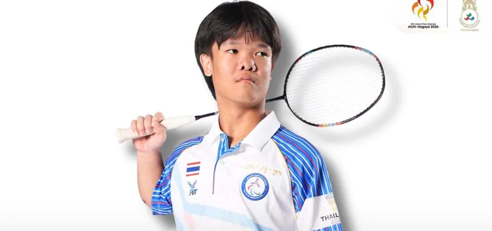 โปเต้ ณัฐพงษ์ ฟอร์มแจ่มทุบหนุ่มจีน ลิ่วชิงแบดศึกเอเชียนพาราเกมส์