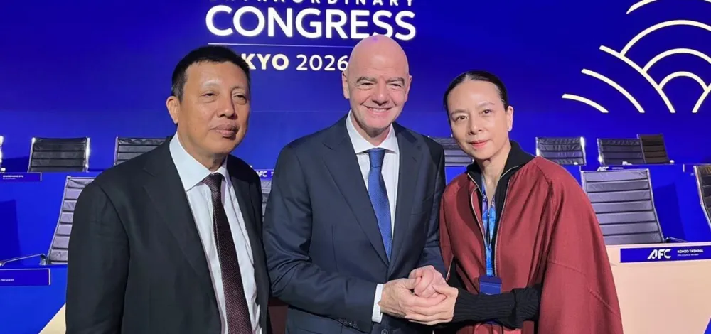 'มาดามแป้ง' ร่วมประชุม AFC Extraordinary Congress 2026 ที่ญี่ปุ่น