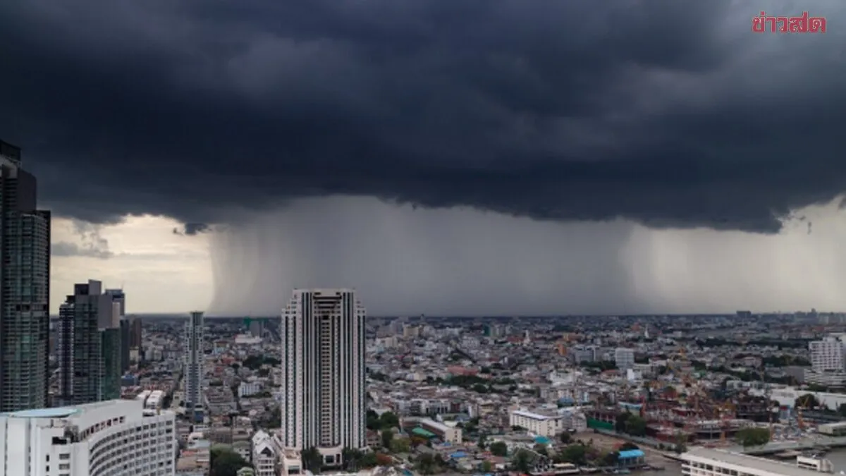 สภาพอากาศวันนี้ กรมอุตุฯ เปิดชื่อ 35 จังหวัด ฝนตกหนักถึงหนักมาก