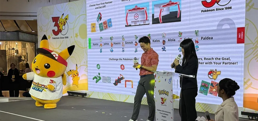 Pokemon ฉลอง 30 ปี จัด Pokémon RUN 30 วิ่งพร้อมโปเกมอนคู่หู ลุยภารกิจแบตเทิลยิม