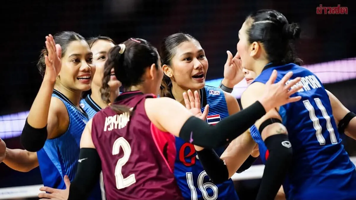 ทีมชาติไทยอยู่ร่วมกลุ่มเจ้าภาพสหรัฐอเมริกา ในศึก วอลเลย์บอลหญิง ชิงแชมป์โลก